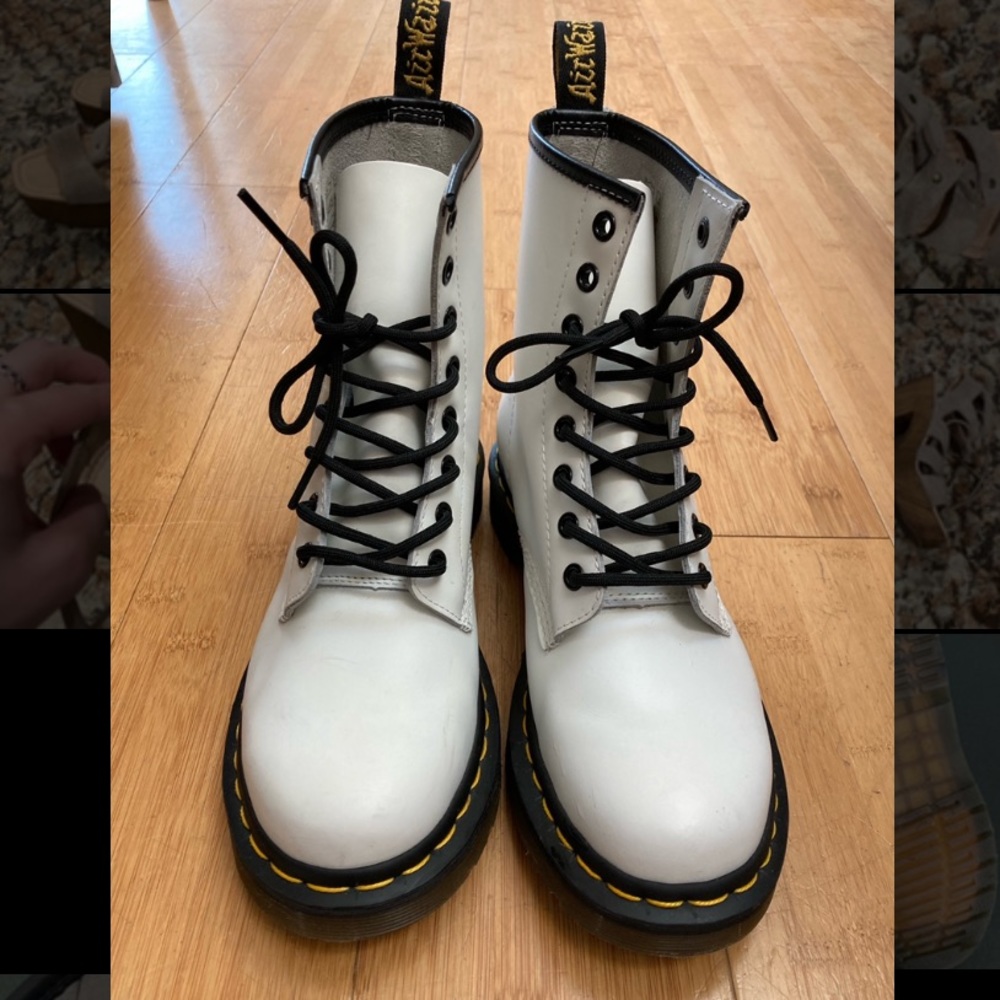 Dr. Marten Smooth Leather LaceUp Boots